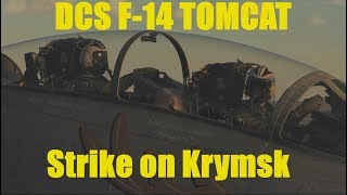 Ralfis Alley  DCS F14 Tomcat Strike on Krymsk [upl. by Nowujalo]