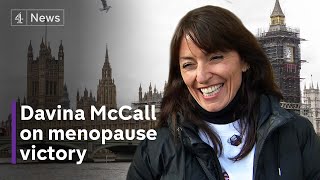 Menopause Davina McCall ‘so happy’ HRT prescription charges in England will be cut [upl. by Winshell994]