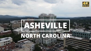 Asheville North Carolina  4K Drone Tour [upl. by Avonasac]