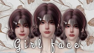 Zepeto face tutorial Pretty girl [upl. by Ennaecarg606]