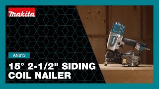 15° 212quot Siding Coil Nailer AN613 [upl. by Gaiser]