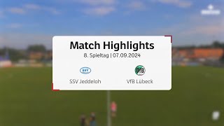 Dem SSV Jeddeloh gelingt ein Achtungserfolg über den VfB Lübeck I Regionalliga Nord 8 Spieltag [upl. by Waldon67]