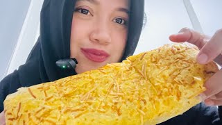 Malang Strudel Keju  Review amp ASMR [upl. by Notlih]