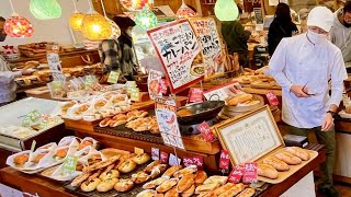 絶妙なタイミングで焼きたてパンを提供する富士山麓の老舗ベーカリー【ベックファン】Amazing Skills of Japanese Bakers ASMR [upl. by Imojean]