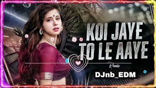 KOI JAYE TO LE AAYE DJ REMIX FULL SONG  DJNBEDM Instagram viral song [upl. by Wales]