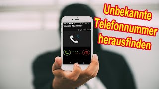 Unbekannte Telefonnummer identifizieren  HANDY TRICK [upl. by Fillender893]