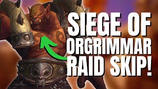 How to Unlock the Siege of Orgrimmar Raid Skip in Patch 1015 [upl. by Pen]