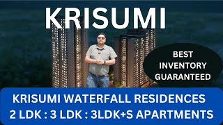 Krisumi Waterfall Residences Sector 36A Gurgaon  Dwarka Expressway Projects  Project Review [upl. by Nylirak]