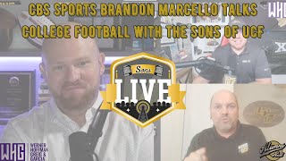 Brandon Marcello CBS Sports talks UCF Florida Gators and the Big 12 [upl. by Annaik]