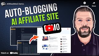 AiWiseMind Building Affiliate Websites To Rank and Generate Commissions  Full Walkthrough [upl. by Trumaine177]