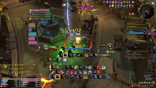 World of Warcraft The War Within 6 Siege of Boralus disband Fury warrior PoV [upl. by Nabal]