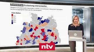 Aktuelle Zahlen zur CoronaKrise  Infektionsgeschehen auf OktoberNiveau  ntv [upl. by Ovid440]