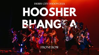 HooSher Bhangra 1ST PLACE BHANGRA  Front Row Derby City Dhoom 2024 [upl. by Sicular]