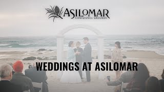 Weddings at Asilomar Hotel amp Conference Grounds  Pacific Grove CA [upl. by Hubert34]