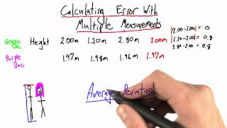 Average Deviation  Intro to Physics [upl. by Bonner]