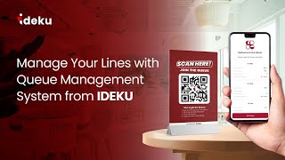 IDEKU Queue the Queue Management System from IDEKU for FampB Business [upl. by Ayoras555]