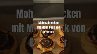 Mohnschnecken mit Mohn Back von Dr Oetker [upl. by Poock187]