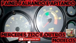 Painel Falhando e Apitando Mercedes 712C e Outros Modelos [upl. by Aruasi491]