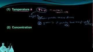 Chemistry 114 Factors that affect Reaction Rate [upl. by Sesilu]