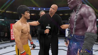 UFC 4  Bruce Lee VS JeanClaude Van Damme  PS5 [upl. by Nnyliak]