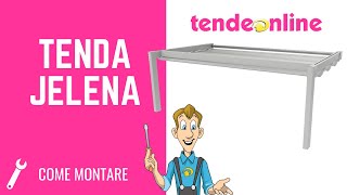 Come montare la Tenda per giardino JELENA  Tendeonline [upl. by Caron]