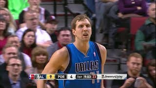 Dirk Nowitzki Full Highlights at Trail Blazers 20131207  30 Points 7 AST Clutch [upl. by Race950]