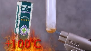 Xado 5W40 Jak czysty jest olej silnikowy Test powyżej 100°C [upl. by Kean]