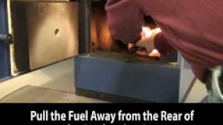 How to Start and Clean a HSTarm Baxi MultiHeat Pellet Boiler [upl. by Yatnod915]