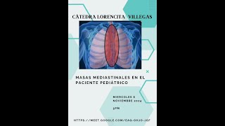 Masas mediastinales en pediatría [upl. by Buschi]