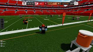 TSFL Browns Scrimmage Football Fusion 2  Roblox [upl. by Ybanrab]