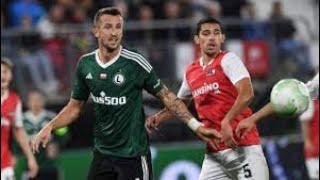 Legia Warszawa vs AZ Alkmaar 20 Highlights  Europa Conference League 20232024 [upl. by Baggott]