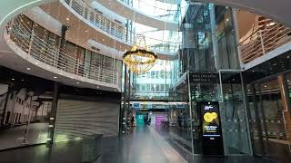 Walk around Gothenburg Central Station Looking at Christmas lights 4k [upl. by Conchita]