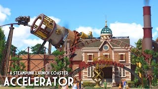 Planet Coaster 2  Accelerator Timelapse  POV  Blueprint [upl. by Sydel]