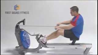 First Degree E316 Fluid Rower  Fitness Direct [upl. by Dielu]