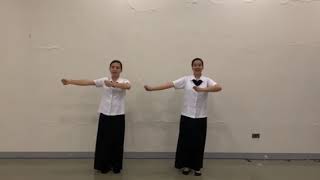 Tayo’y Magsiawit FND VERSION MCGI choir choreography [upl. by Strage513]