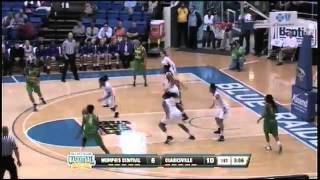 Memphis Centrals Danielle Ballard gets the steal and score [upl. by Asen296]