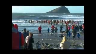 Wembury Beach Charity Swim [upl. by Aneis636]