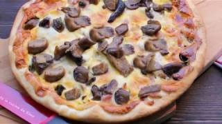 Quiche Lorraine con funghi RICETTA RUSTICA [upl. by Rednas]