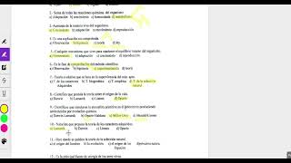 Preguntas de biologia para examenes de admision  profe monera [upl. by Vezza875]