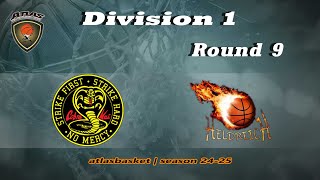 Atlasbasket  Div 1Round 9  COBRA KAI vs HELDREICH [upl. by Lonne89]