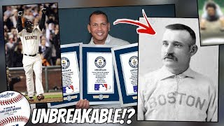 Baseballs Most UNBREAKABLE Records MLB [upl. by Hilton]