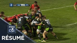 PRO D2  Résumé NarbonneMontauban 1318  J1  Saison 20172018 [upl. by Eon]