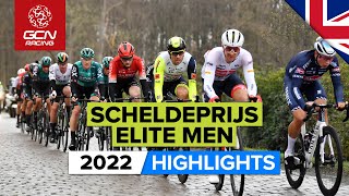 Big Upset For The Favourites  Scheldeprijs 2022 Mens Highlights [upl. by Wennerholn]