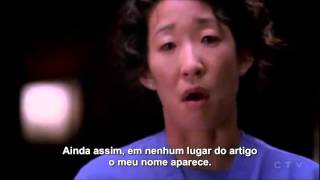 Greys Anatomy  Cristina Yang 4x14 unberable  Insuportável  Legendado PTBr [upl. by Mavilia]