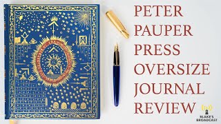 Peter Pauper Press Oversize Journal Review [upl. by Knorring356]