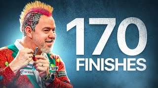 170 Checkouts By The best Darts Players of the world [upl. by Aeniah39]