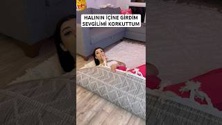 Gözde Akgün  Halının içine girip sevgilimi korkuttum  gözdeakgün shorts [upl. by Esinyt]