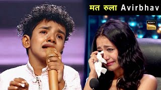 Avirbhav amp Neha Kakkar Superstar Singer 3  रुला दिया यार  Avirbhavs Best Performance ever [upl. by Willard]