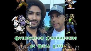 Overwatch Characters In Real Life Lucio Meets the Others at Blizzard Campus [upl. by Barnabas]