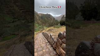 Exploring ancient Chinchero in Peru 🔎🇵🇪 [upl. by Judon]